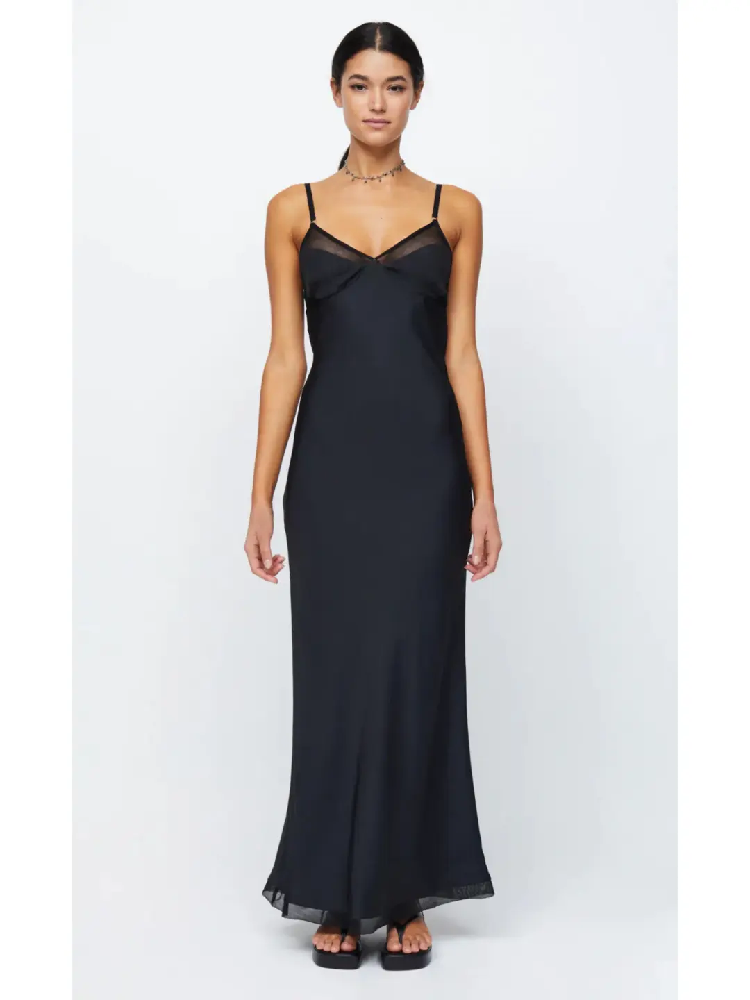 Bec & Bridge Joelle Maxi Dress Black Size AU 6 for rent on The Volte - main image