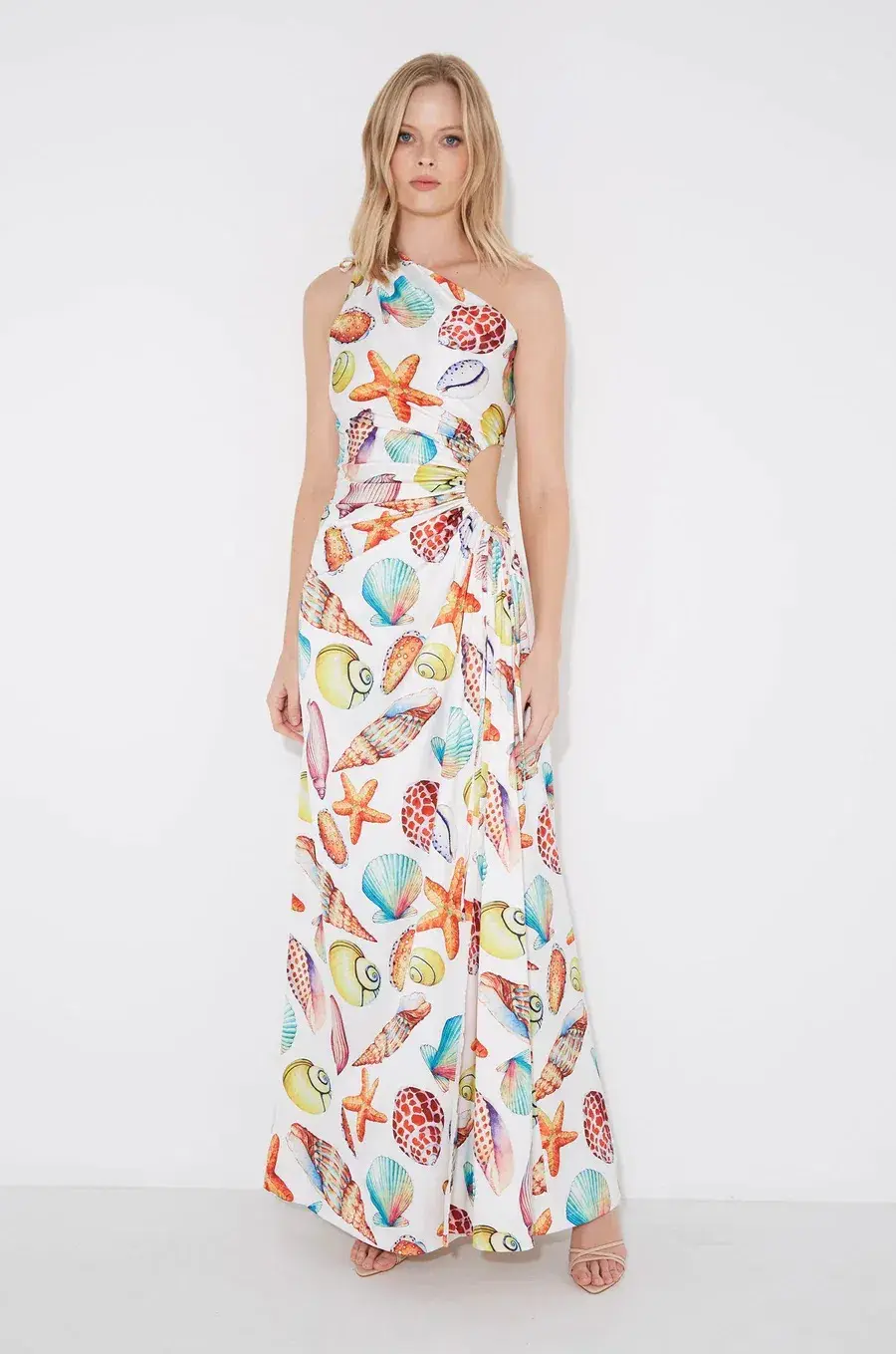 Sonya Moda Nour De La Mer Maxi Dress Print Size 10 for rent on The Volte - main image