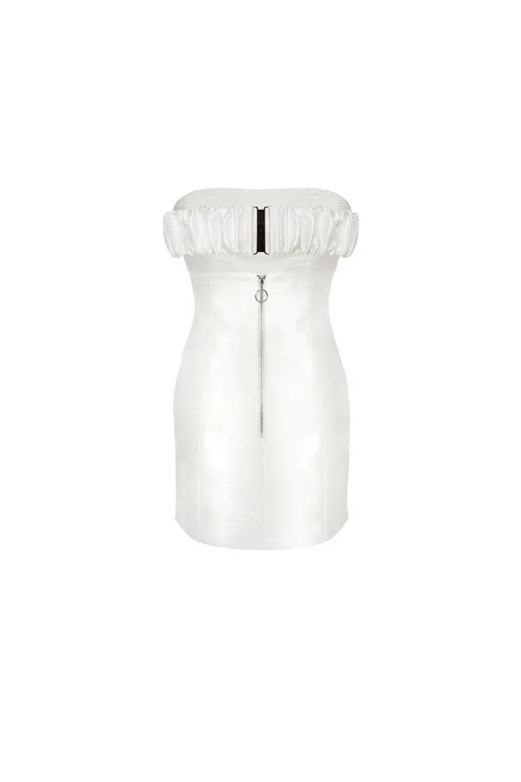 Imagery Tempted Mini Dress White Size AU 8 for rent on The Volte - main image