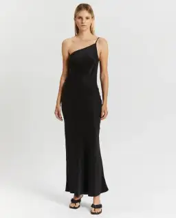 Marle Brooke Dress Black Size 8