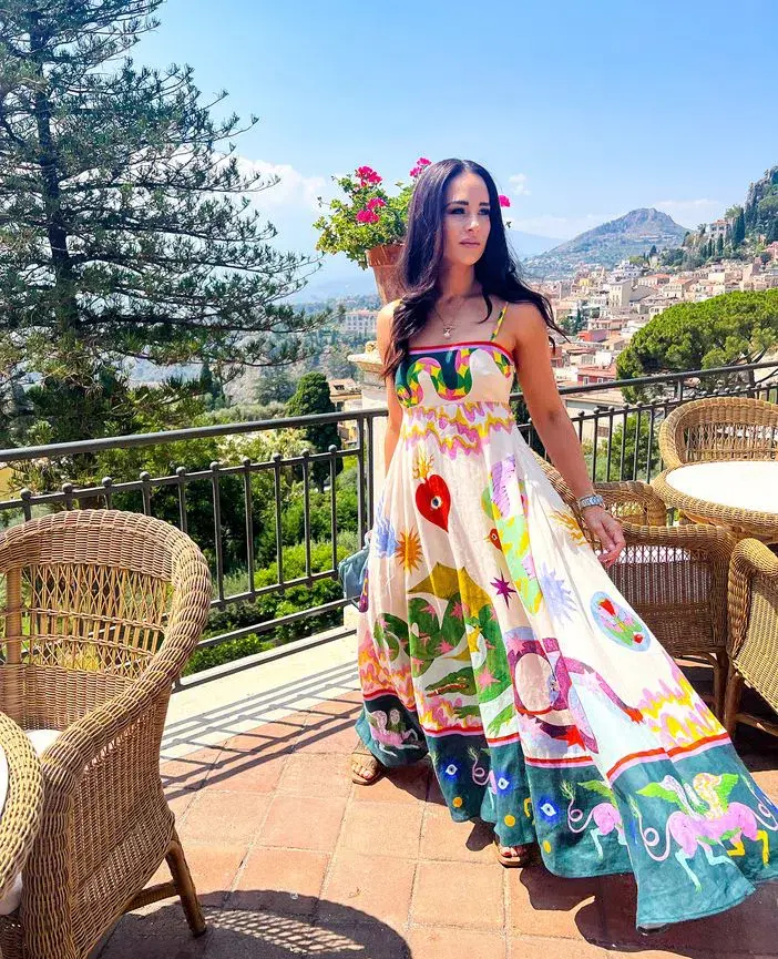 Alemais Seeker Maxi Dress Print Size 8 - Image 1