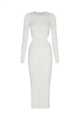 Hansen and Gretel Macy Dress in Bone White Size S/AU 8 for rent on The Volte - image 4