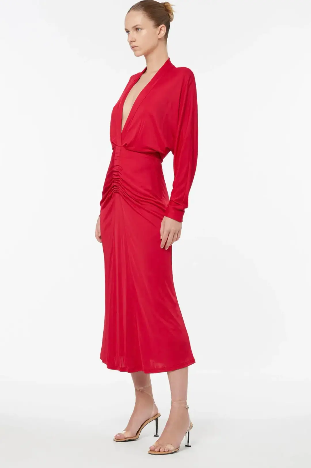 Manning Cartell Silk Jersey Midi Dress Size 10 for rent on The Volte - main image