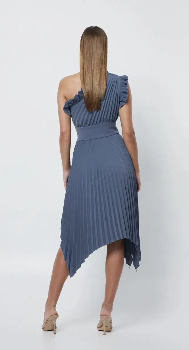 Mossman The Lady Like Dress Blue Size 8 for rent on The Volte - main image
