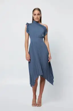 Mossman The Lady Like Dress Blue Size 8 for rent on The Volte - image 1