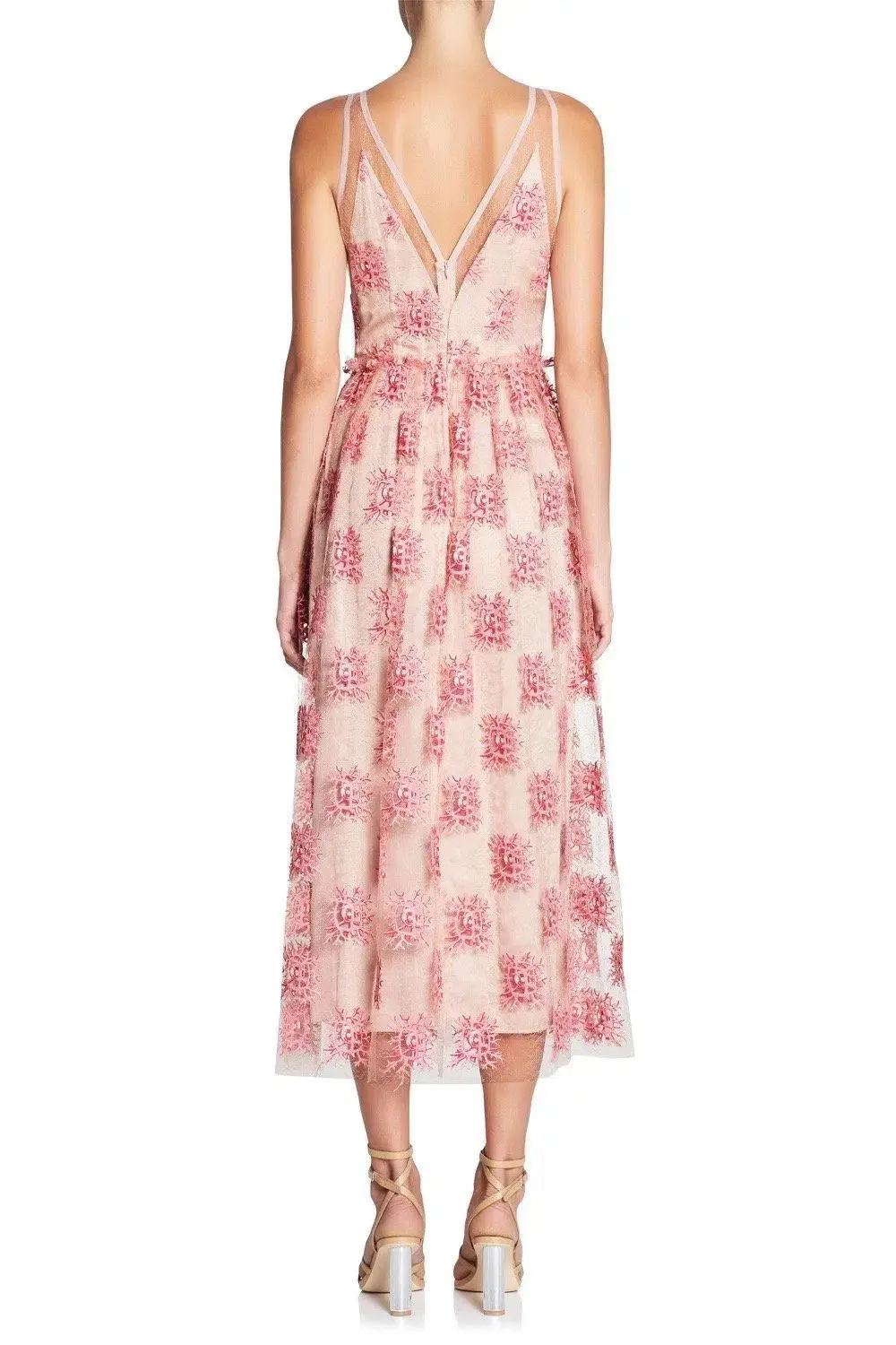 Manning Cartel Crown Jewels Dress Pink Size 6 for rent on The Volte - main image