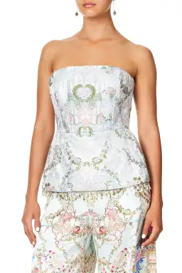 Camilla Versailles Panelled Corset Floral Size 14 for rent on The Volte - image 2