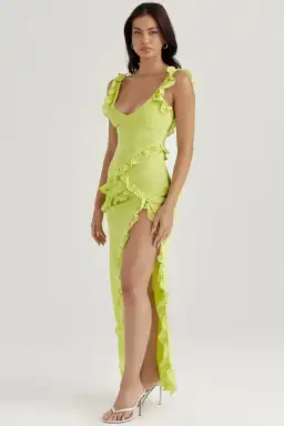 House Of CB Pixie Dress Green Size 14 for rent on The Volte - image 1