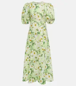 Alemais Astra Midi Dress Floral Size 14 for rent on The Volte - image 4