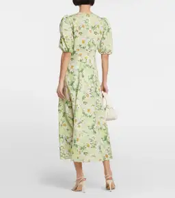 Alemais Astra Midi Dress Floral Size 14 for rent on The Volte - image 3