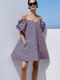 Scanlan Theodore Floral Trapeze Dress – Pink/Print (Size 8) for rent on The Volte - image 4