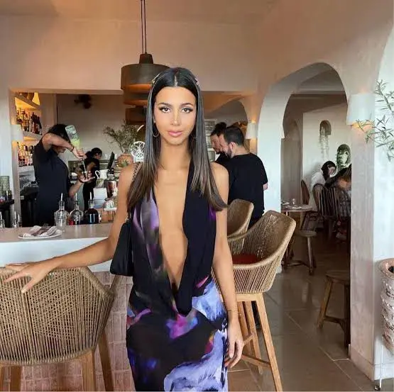 Rat & Boa Antonella Dress Iris Purple Size XS / Au 6 for rent on The Volte - main image