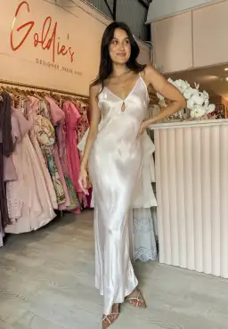 Bec & Bridge Cedar City Maxi Dress Blush Size AU 8 for rent on The Volte - image 1