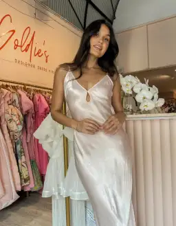 Bec & Bridge Cedar City Maxi Dress Blush Size AU 8 for rent on The Volte - image 2