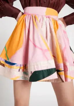 Aje Cassis Mini Skirt Multi Size AU 8 for rent on The Volte - image 4