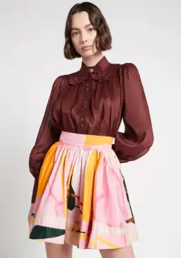 Aje Cassis Mini Skirt Multi Size AU 8 for rent on The Volte - image 2