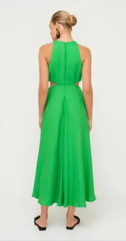 Sheike Gallery Maxi Dress Green Size AU 6 for rent on The Volte - image 2