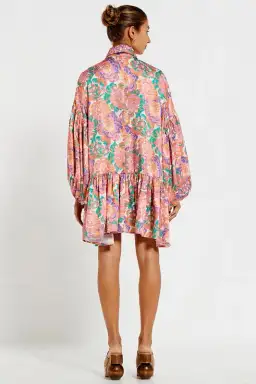 Bohemian Traders Winter Genoa Mini in Peony Floral Size AU 18 for rent on The Volte - image 4