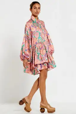 Bohemian Traders Winter Genoa Mini in Peony Floral Size AU 18 for rent on The Volte - image 3