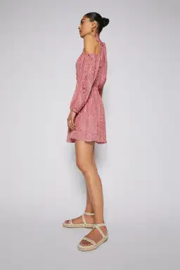 Scanlan Theodore Paisley Print Drawcord Mini Pink Size AU 8 for rent on The Volte - image 3