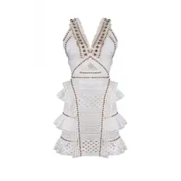 Thurley Titan Dress White Size AU 8 for rent on The Volte - image 3