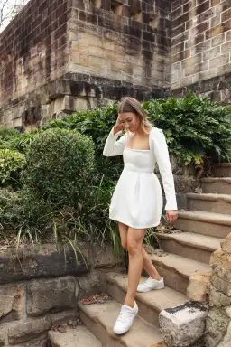 Odd Muse Ultimate Muse Pearl Dress White Size M/ AU 10 for rent on The Volte - image 4