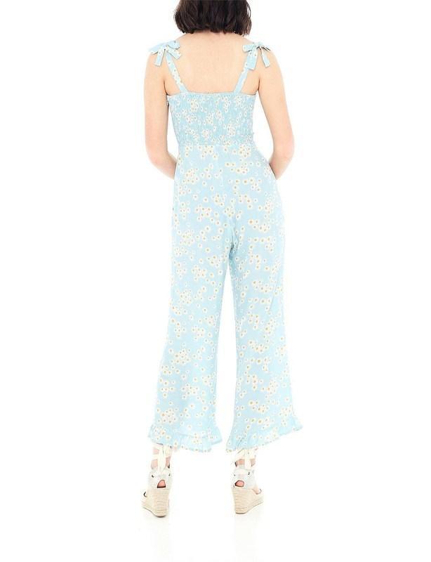 Faithfull the Brand Frankie Jumpsuit Zhoe Floral Print Size XS for rent on The Volte - main image