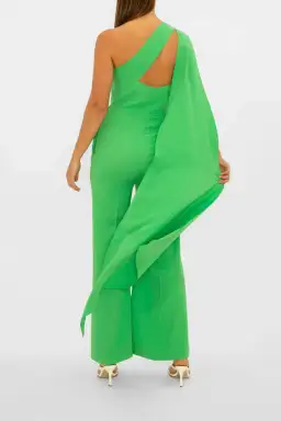 Carla Zampatti Apple Homage to Carla Jumpsuit Green Size 10 for rent on The Volte - image 2