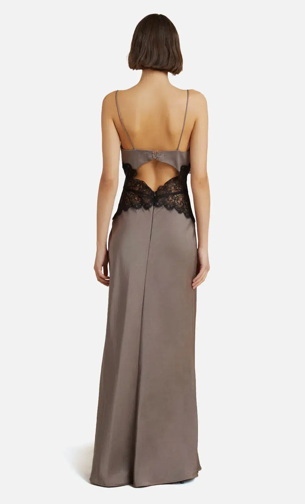 Bec & Bridge Camille Maxi Dress Grey Size XXL / AU 16 for rent on The Volte - main image