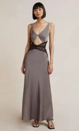 Bec & Bridge Camille Maxi Dress Grey Size XXL / AU 16 for rent on The Volte - image 3