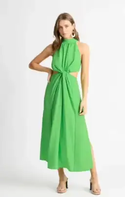 Sheike Elevate Maxi Dress Green Size 10 for rent on The Volte - image 2