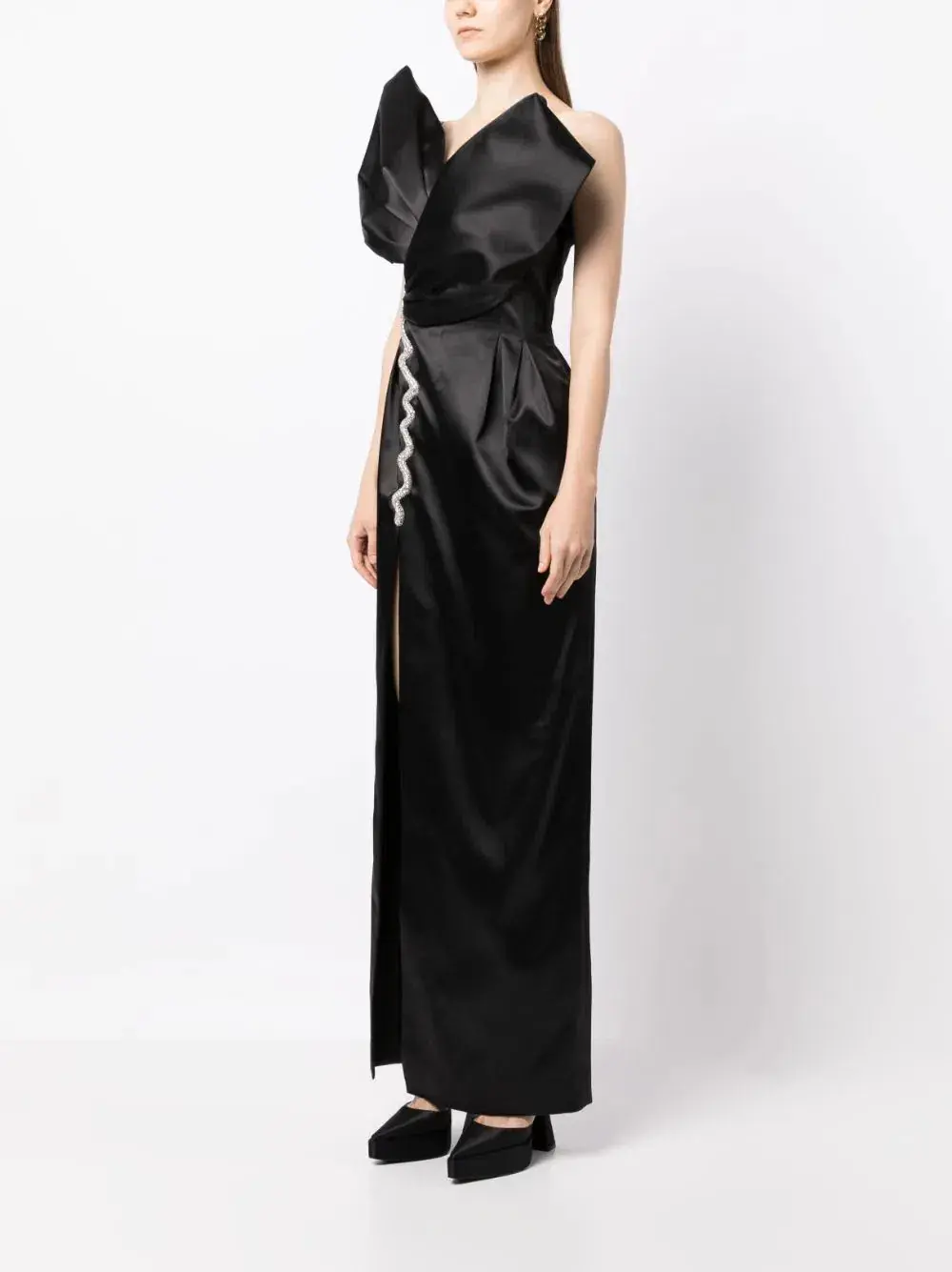 Rachel Gilbert Vivi Gown Black Size AU 8 for rent on The Volte - main image