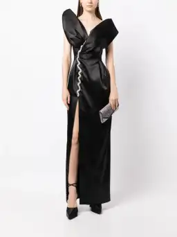 Rachel Gilbert Vivi Gown Black Size AU 8 for rent on The Volte - image 1