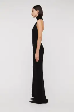 Scanlan Theodore Italian Knit Gown Black Size 8 for rent on The Volte - image 4
