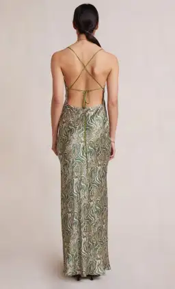 Bec & Bec Alanis Maxi Dress Print Size 6 for rent on The Volte - image 2