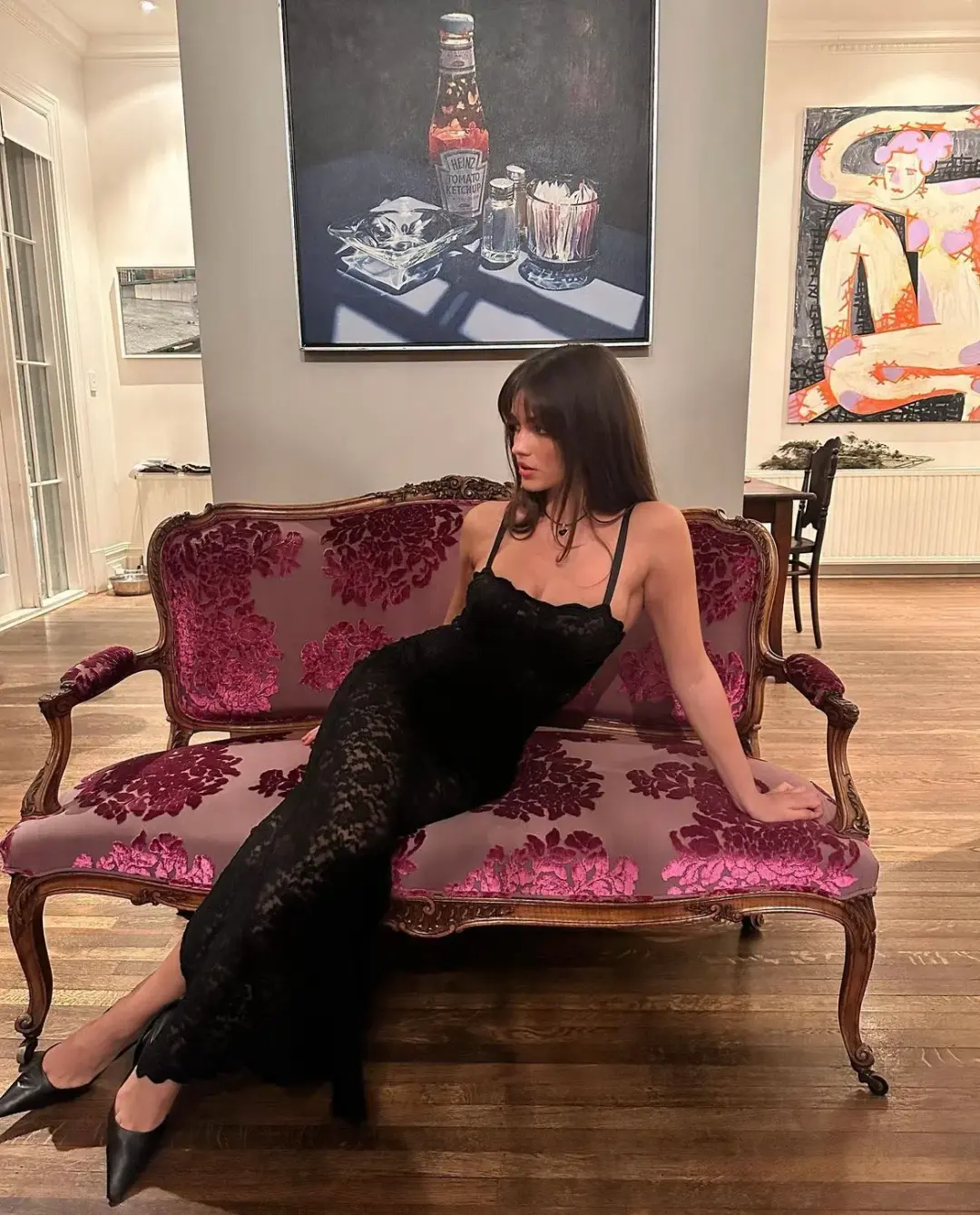 Arcina Ori Margot Dress Black Size S / AU 8 for rent on The Volte - main image