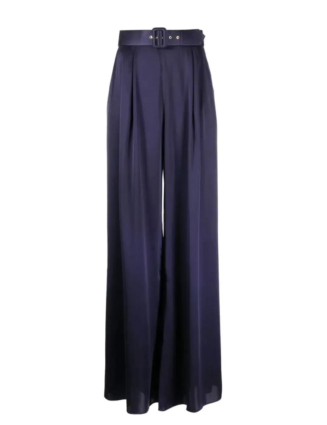 Zimmermann Silk Belted Wide Pants Navy Size 0 / AU 8 for rent on The Volte - main image