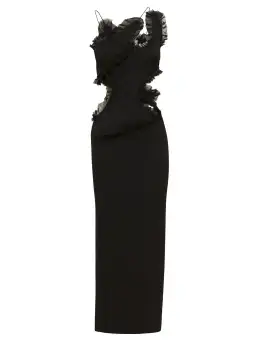 Christopher Esber Carina Interlinked Dress Black Size AU 12 for rent on The Volte - image 4