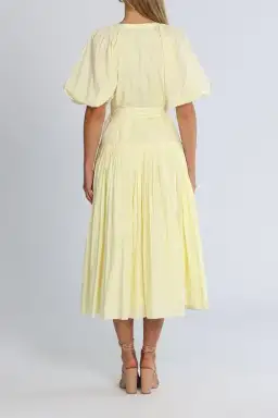 Steele Selma Dress Citron Size M /Au 10 for rent on The Volte - image 2