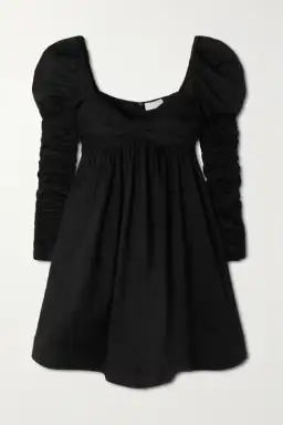 Zimmermann Violet Twist-front Dress Black Size 0 / AU 8 for rent on The Volte - image 2