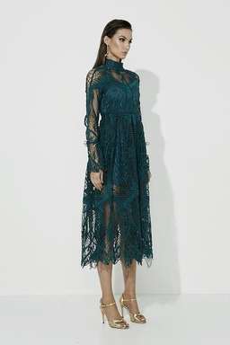 Mossman ties that bind dress Green size 6