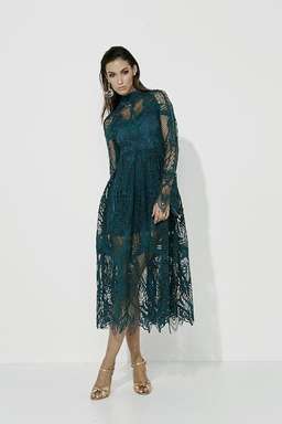 Mossman Ties That Bind Dress Emerald Green Size 6