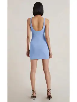 Bec & Bridge Karina Mini Dress Cornflower Blue Size AU 6 for rent on The Volte - image 3