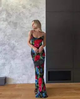 Rat & Boa Maxi Casablanca Dress Floral Size XS / Au 6 for rent on The Volte - image 1