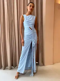TOJHA Lita Dress in Powder Blue Size 12 for rent on The Volte - image 2