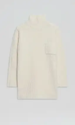 Scanlan Theodore Alpaca Sweater Dress Cream Size S/AU 8 for rent on The Volte - image 4