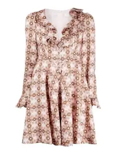 Zimmermann Daisy Mini Dress Floral Size 1/Au 10 for rent on The Volte - image 3
