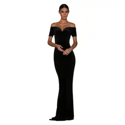 Elle Zeitoune Solange Gown Black Size 10 for rent on The Volte - image 2