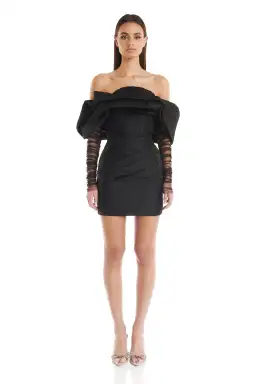 Eliya The Label Oscar Dress Black Size 8 for rent on The Volte - image 2