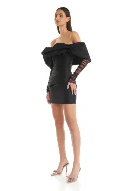 Eliya The Label Oscar Dress Black Size 10 for rent on The Volte - image 3